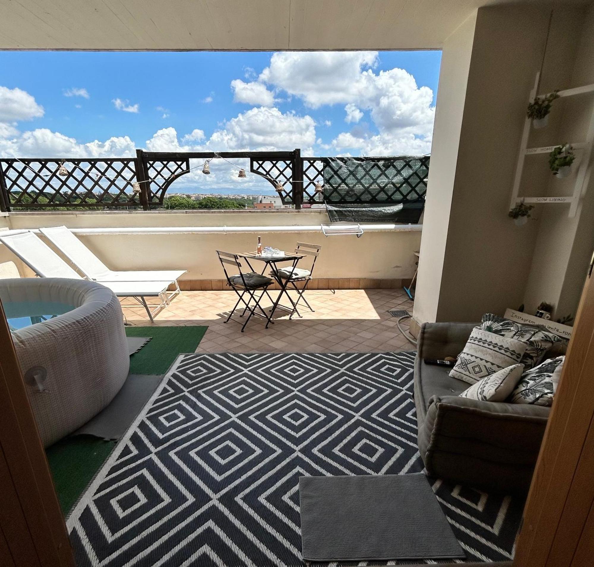 Vita Lenta Terrazza Roma Garbatella Екстер'єр фото