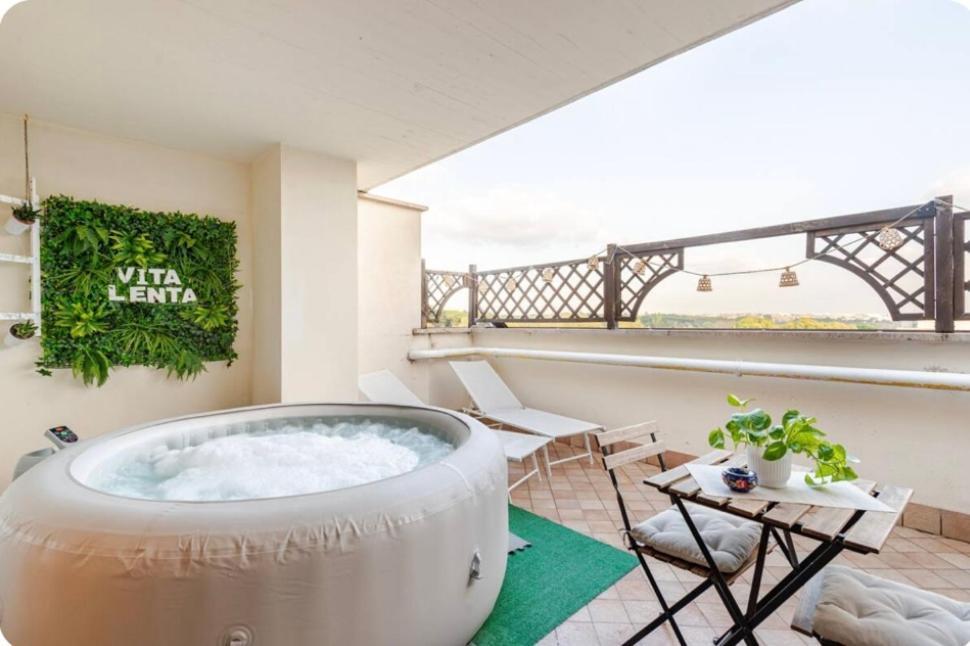 Vita Lenta Terrazza Roma Garbatella Екстер'єр фото